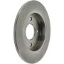 CENTRIC PARTS 121.61070 C-Tek Standard Brake Rotor