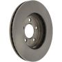 CENTRIC PARTS 121.61072 C-Tek Standard Brake Rotor