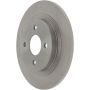 CENTRIC PARTS 121.61074 C-Tek Standard Brake Rotor