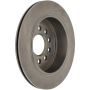 CENTRIC PARTS 121.61075 C-Tek Standard Brake Rotor