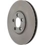 CENTRIC PARTS 121.61077 C-Tek Standard Brake Rotor