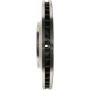 CENTRIC PARTS 121.61086 C-Tek Standard Brake Rotor