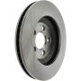 CENTRIC PARTS 121.61086 C-Tek Standard Brake Rotor