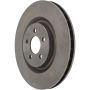 CENTRIC PARTS 121.61089 C-Tek Standard Brake Rotor