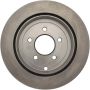CENTRIC PARTS 121.61091 C-Tek Standard Brake Rotor