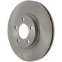 CENTRIC PARTS 121.61092 C-Tek Standard Brake Rotor