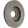 CENTRIC PARTS 121.61096 C-Tek Standard Brake Rotor