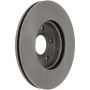 CENTRIC PARTS 121.61100 C-Tek Standard Brake Rotor