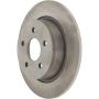 CENTRIC PARTS 121.61101 C-Tek Standard Brake Rotor