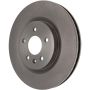 CENTRIC PARTS 121.61102 C-Tek Standard Brake Rotor