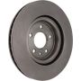 CENTRIC PARTS 121.61102 C-Tek Standard Brake Rotor