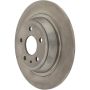 CENTRIC PARTS 121.61103 C-Tek Standard Brake Rotor