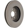 CENTRIC PARTS 121.61104 C-Tek Standard Brake Rotor