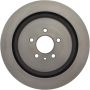 CENTRIC PARTS 121.61105 C-Tek Standard Brake Rotor