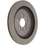 CENTRIC PARTS 121.61105 C-Tek Standard Brake Rotor