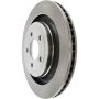 CENTRIC PARTS 121.61109 C-Tek Standard Brake Rotor