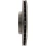 CENTRIC PARTS 121.61110 C-Tek Standard Brake Rotor