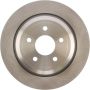 CENTRIC PARTS 121.61123 C-Tek Standard Brake Rotor