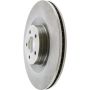 CENTRIC PARTS 121.61124 C-Tek Standard Brake Rotor
