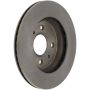 CENTRIC PARTS 121.62038 C-Tek Standard Brake Rotor