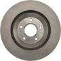 CENTRIC PARTS 121.62046 C-Tek Standard Brake Rotor