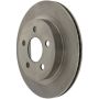 CENTRIC PARTS 121.62049 C-Tek Standard Brake Rotor