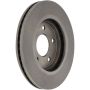 CENTRIC PARTS 121.62054 C-Tek Standard Brake Rotor