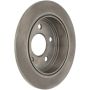 CENTRIC PARTS 121.62058 C-Tek Standard Brake Rotor