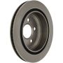 CENTRIC PARTS 121.62065 C-Tek Standard Brake Rotor