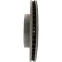 CENTRIC PARTS 121.62068 C-Tek Standard Brake Rotor