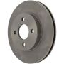 CENTRIC PARTS 121.62072 C-Tek Standard Brake Rotor