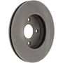 CENTRIC PARTS 121.62072 C-Tek Standard Brake Rotor