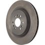 CENTRIC PARTS 121.62075 C-Tek Standard Brake Rotor