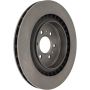 CENTRIC PARTS 121.62075 C-Tek Standard Brake Rotor