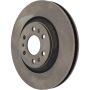 CENTRIC PARTS 121.62082 C-Tek Standard Brake Rotor