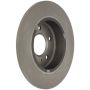 CENTRIC PARTS 121.62101 C-Tek Standard Brake Rotor