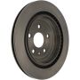 CENTRIC PARTS 121.62107 C-Tek Standard Brake Rotor