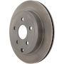CENTRIC PARTS 121.62111 C-Tek Standard Brake Rotor