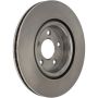 CENTRIC PARTS 121.62116 C-Tek Standard Brake Rotor