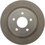 CENTRIC PARTS 121.62117 C-Tek Standard Brake Rotor