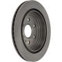 CENTRIC PARTS 121.62123 C-Tek Standard Brake Rotor