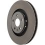 CENTRIC PARTS 121.62128 C-Tek Standard Brake Rotor