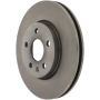 CENTRIC PARTS 121.62130 C-Tek Standard Brake Rotor