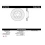 CENTRIC PARTS 121.62132 C-Tek Standard Brake Rotor