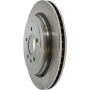 CENTRIC PARTS 121.62135 C-Tek Standard Brake Rotor