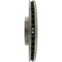 CENTRIC PARTS 121.62140 C-Tek Standard Brake Rotor