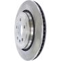 CENTRIC PARTS 121.62153 C-Tek Standard Brake Rotor