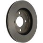 CENTRIC PARTS 121.63038 C-Tek Standard Brake Rotor