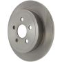 CENTRIC PARTS 121.63054 C-Tek Standard Brake Rotor