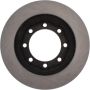 CENTRIC PARTS 121.65012 C-Tek Standard Brake Rotor